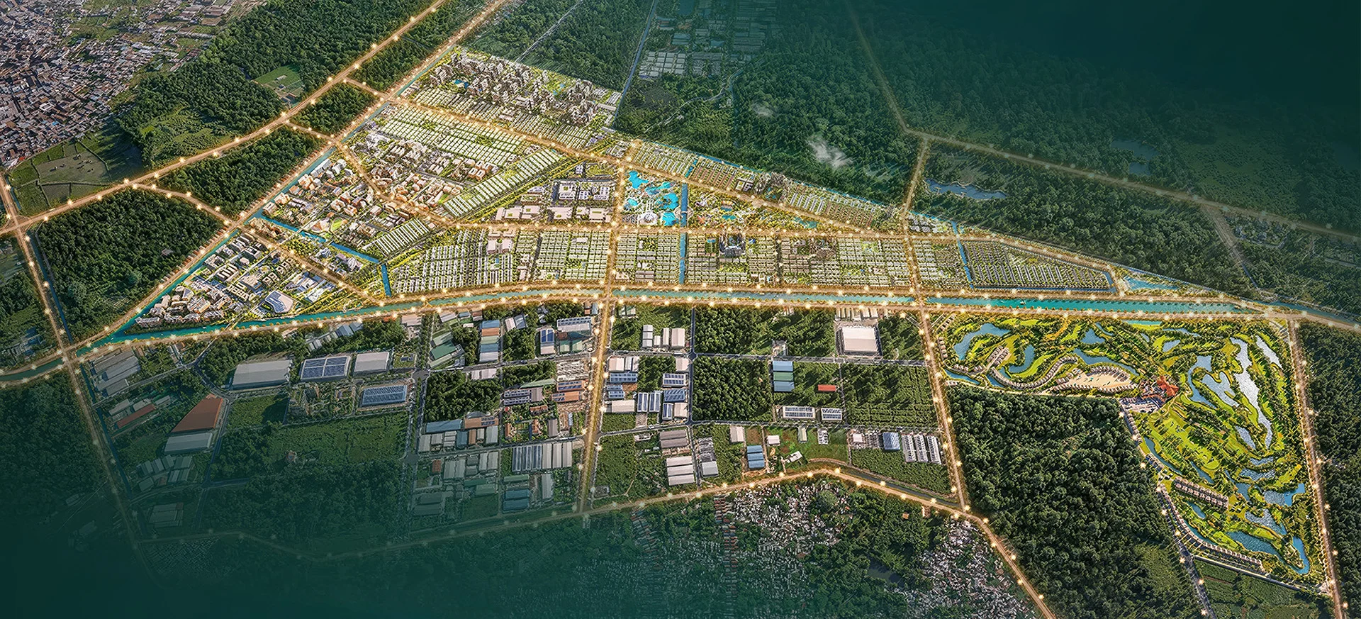Vinhomes Saigon Park (Vinhomes Hóc Môn) là dự án đại đô thị được giới thiệu với quy mô khoảng 1.080 ha